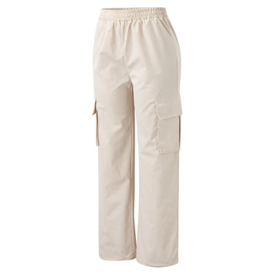 Casual Women’s Cargo Pants Elastic Waist Baggy Style