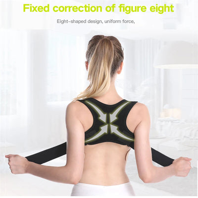 Back & Shoulder Support Adjustable Posture Corrector