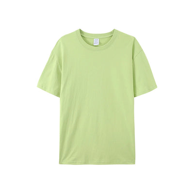 Men’s Cotton Summer Tee White/Black Solid Fashion Shirt