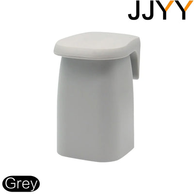 Wall Mount Toothbrush Holder Magnetic Cup & Drain Rack