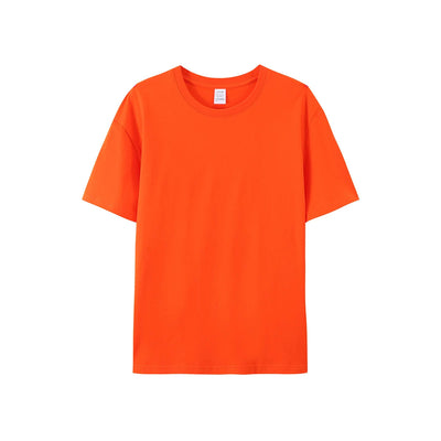 Men’s Cotton Summer Tee White/Black Solid Fashion Shirt