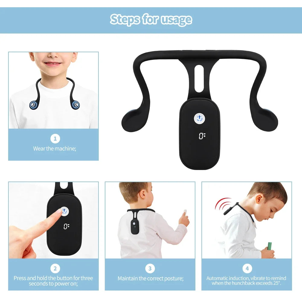 Back & Neck Posture Corrector Smart Training Device