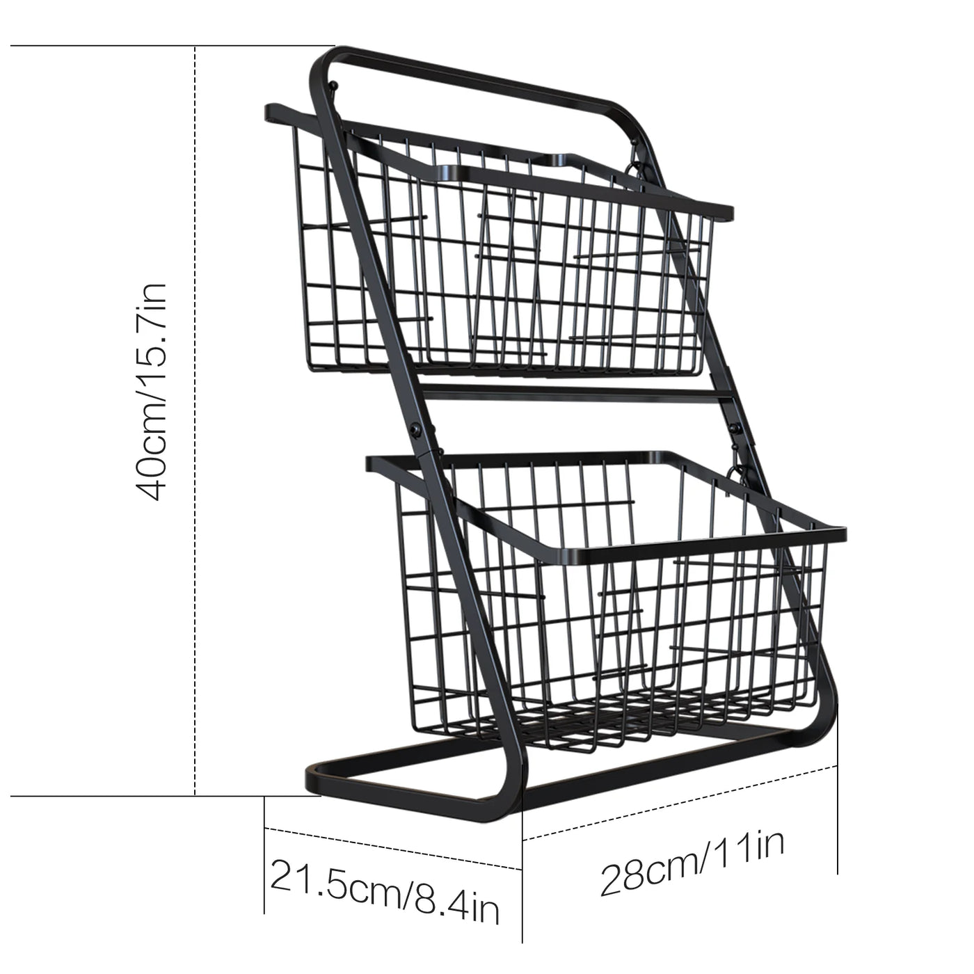 Multi Layer Kitchen Storage Rack Vegetable & Fruit Basket