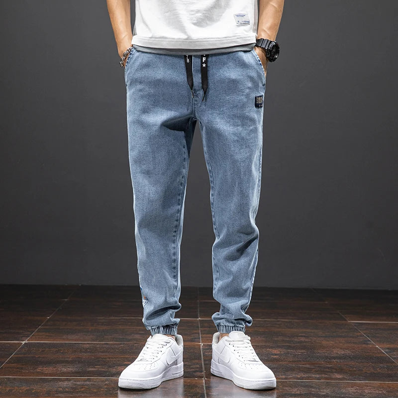 Wear Resistant Men’s Harlan Jeans Plus Size Casual Pants