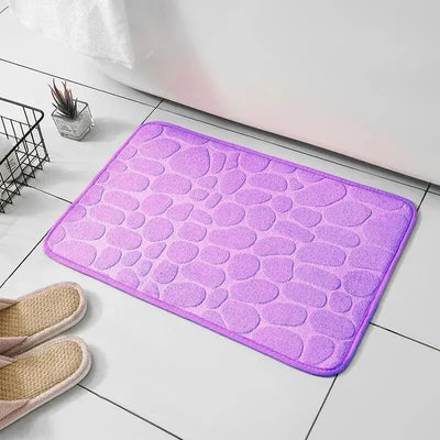 Non Slip Cobblestone Mat Bathroom & Living Room Rug