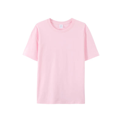 Men’s Cotton Summer Tee White/Black Solid Fashion Shirt