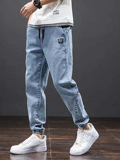 Wear Resistant Men’s Harlan Jeans Plus Size Casual Pants