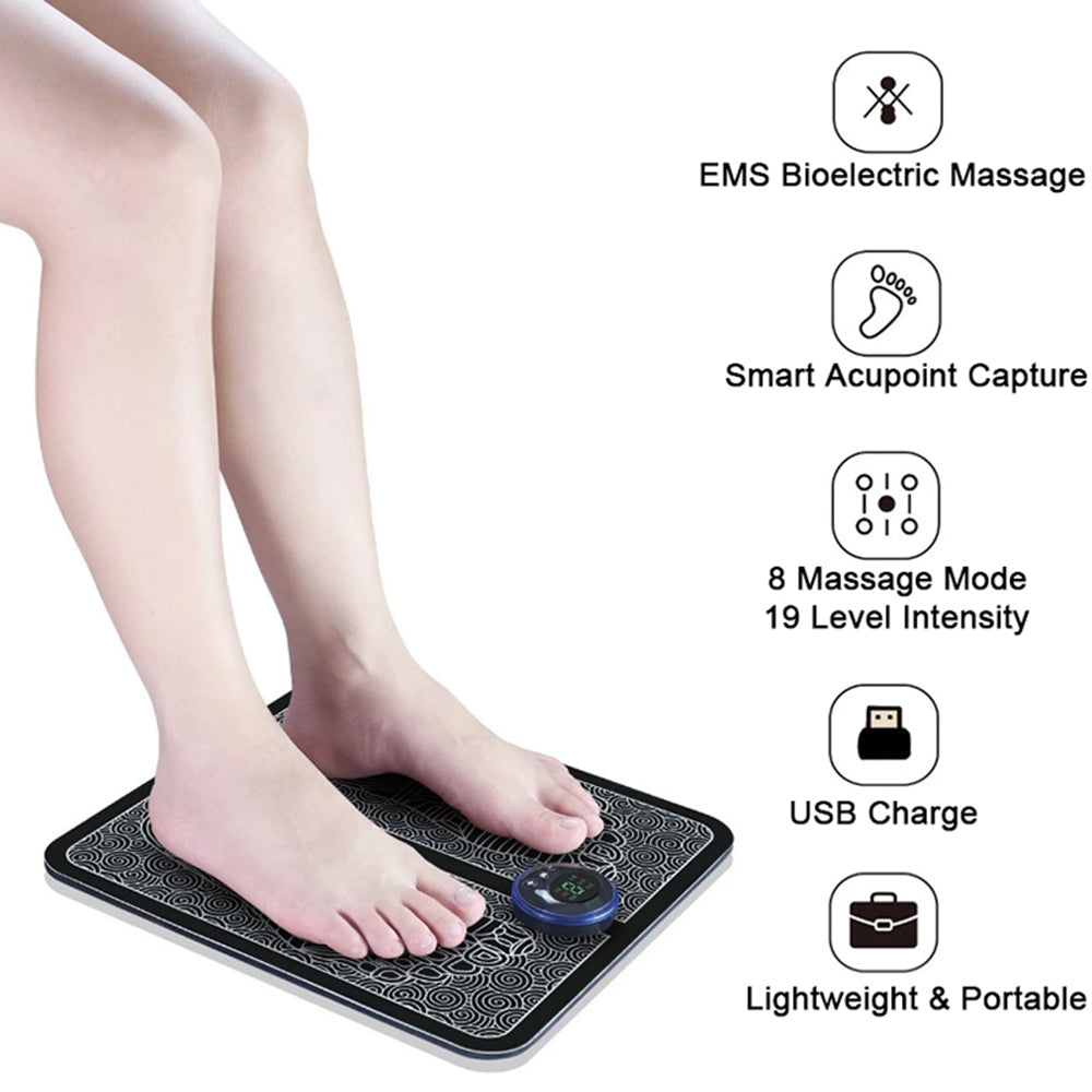 EMS Electric Foot Massager Mat